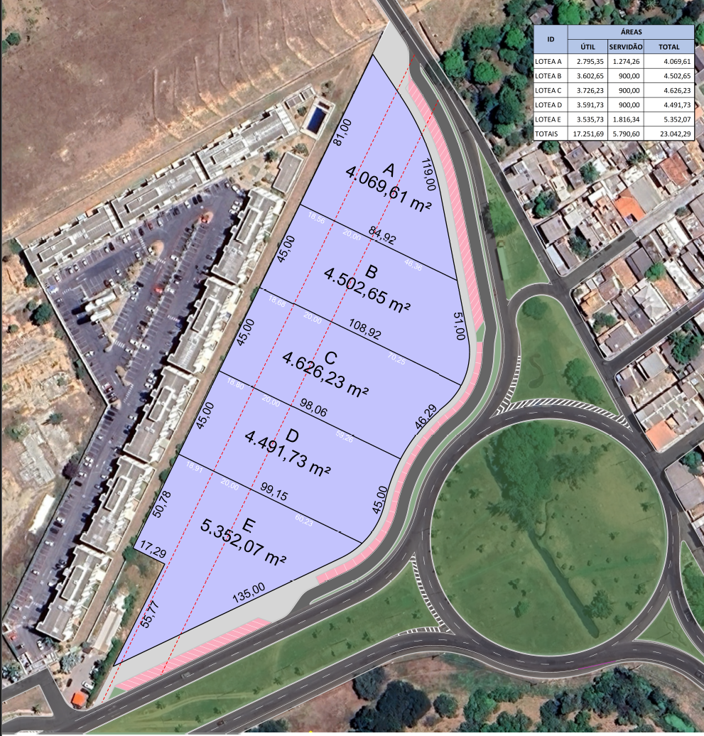 Área 2 – nova área em desenvolvimento próxima ao Linha Azul em Macaé/RJ